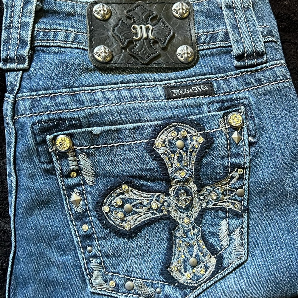 Miss Me jeans Skinny, size 27x30 actual (JP61335)